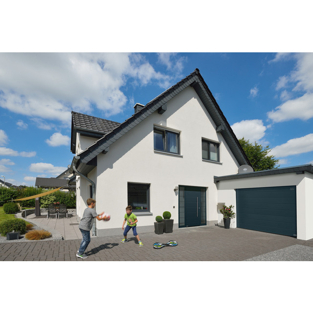 TAKSKJUTPORT RENOMATIC42 M-PRO MP WG RAL 7016 A-GRÅ 2500X2125